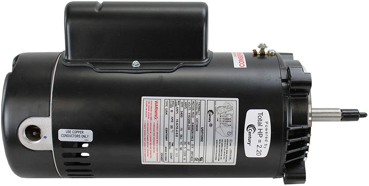 Century Pool Pump Motor Threaded Shaft 2HP 1-Speed 230V 56J Frame | ST1202
