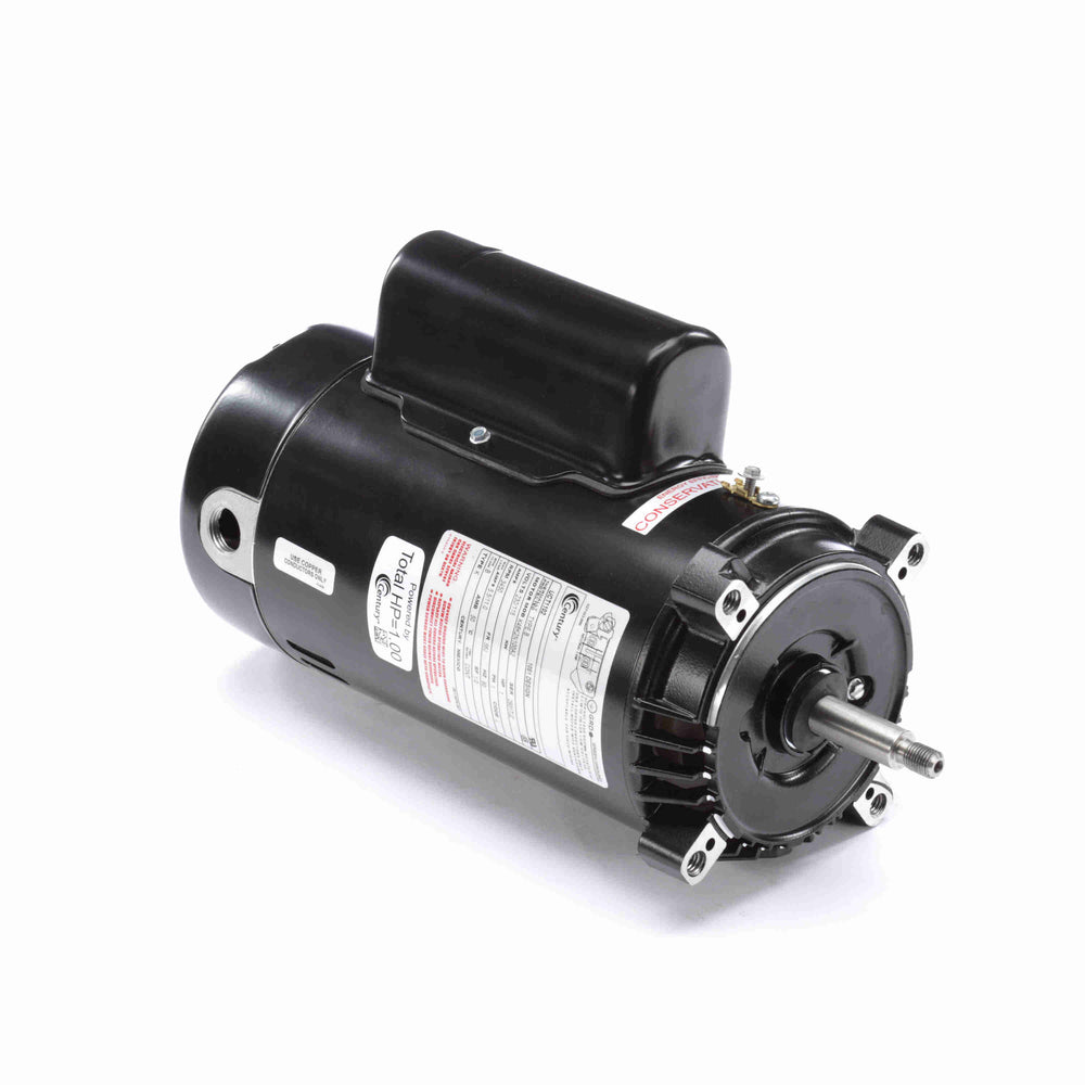 Century Pool Pump Motor 1HP 1-Speed 1 Phase 60Hz 230/115V 56J Frame | UCT1102