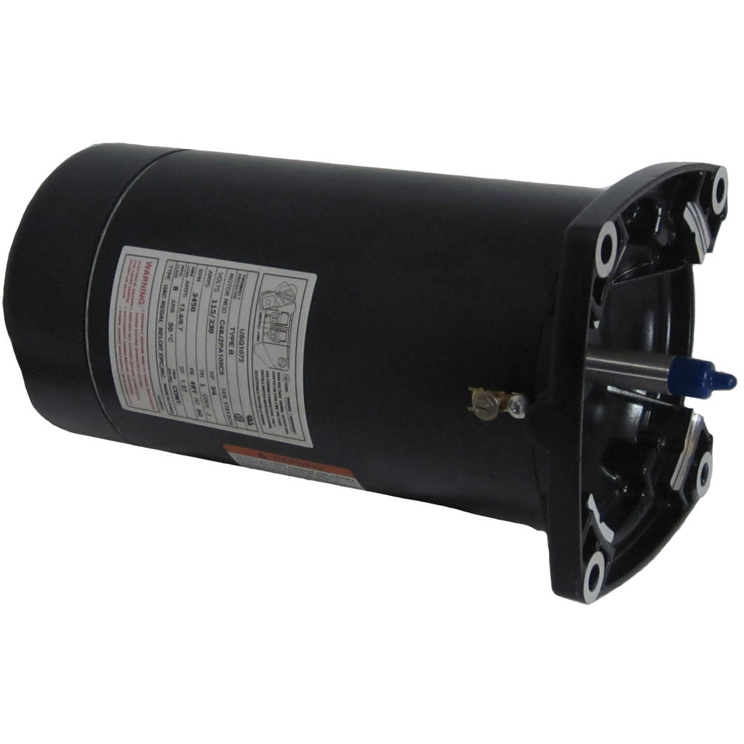 Century Pool Pump Motor, Square Flange, 3/4HP 48Y | USQ1072