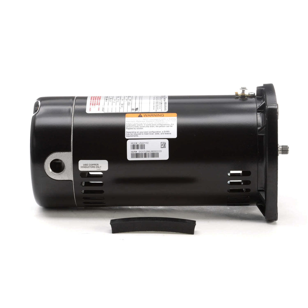 Century Pool Pump Motor Square Flange 1HP 1-Speed 115/230V 48Y Frame | USQ1102
