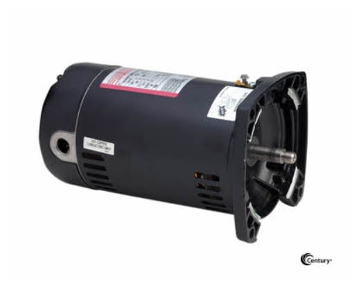 Century Pool Pump Motor, Square Flange, 1.5HP 48Y | USQ1152
