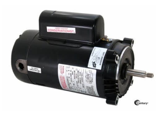 Century Pool Pump Motor, Threaded Shaft, 2HP 56J | UST1202