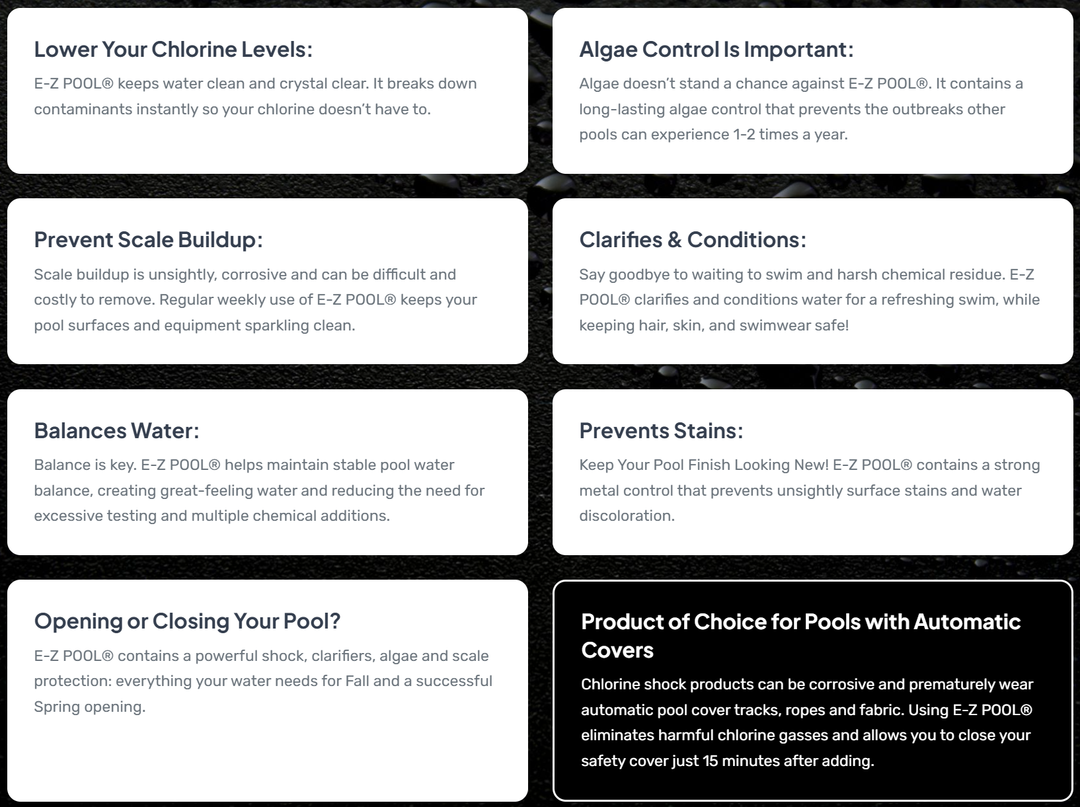 E-Z Pool All In One Pool Care Solution, 20 lb | EZP20