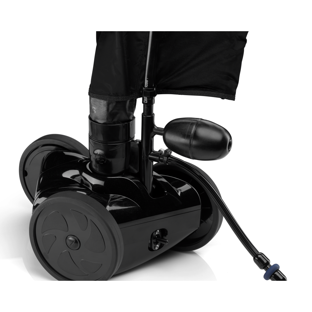 Polaris Vac-Sweep 280 Pressure-Side In-Ground Pool Cleaner, Black Max, 31' Hose, Shaft Drive, Single Chamber Zipper Bag | F5B