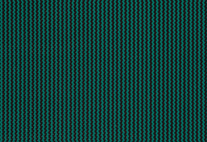 close up of green and black woven mesh texture of GLI 20 by 40 rectangular mesh safety cover fabric