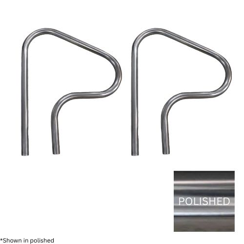 Global Classic 26" Figure 4 Handrail (Pair) .049 | Global-Rl-C49-26Fig4-Ss-2