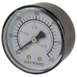 Hayward Pressure Gauge for StarClear and Perflex Extended-Cycle DE Filters | ECX27091