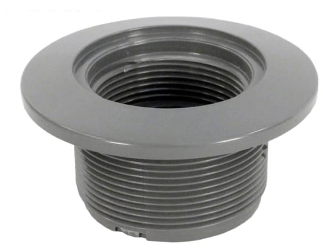 Hayward Receptacles Vacuum Fittings, 1-1/2" Socket, Dark Gray, Concrete | SP1022SDGR
