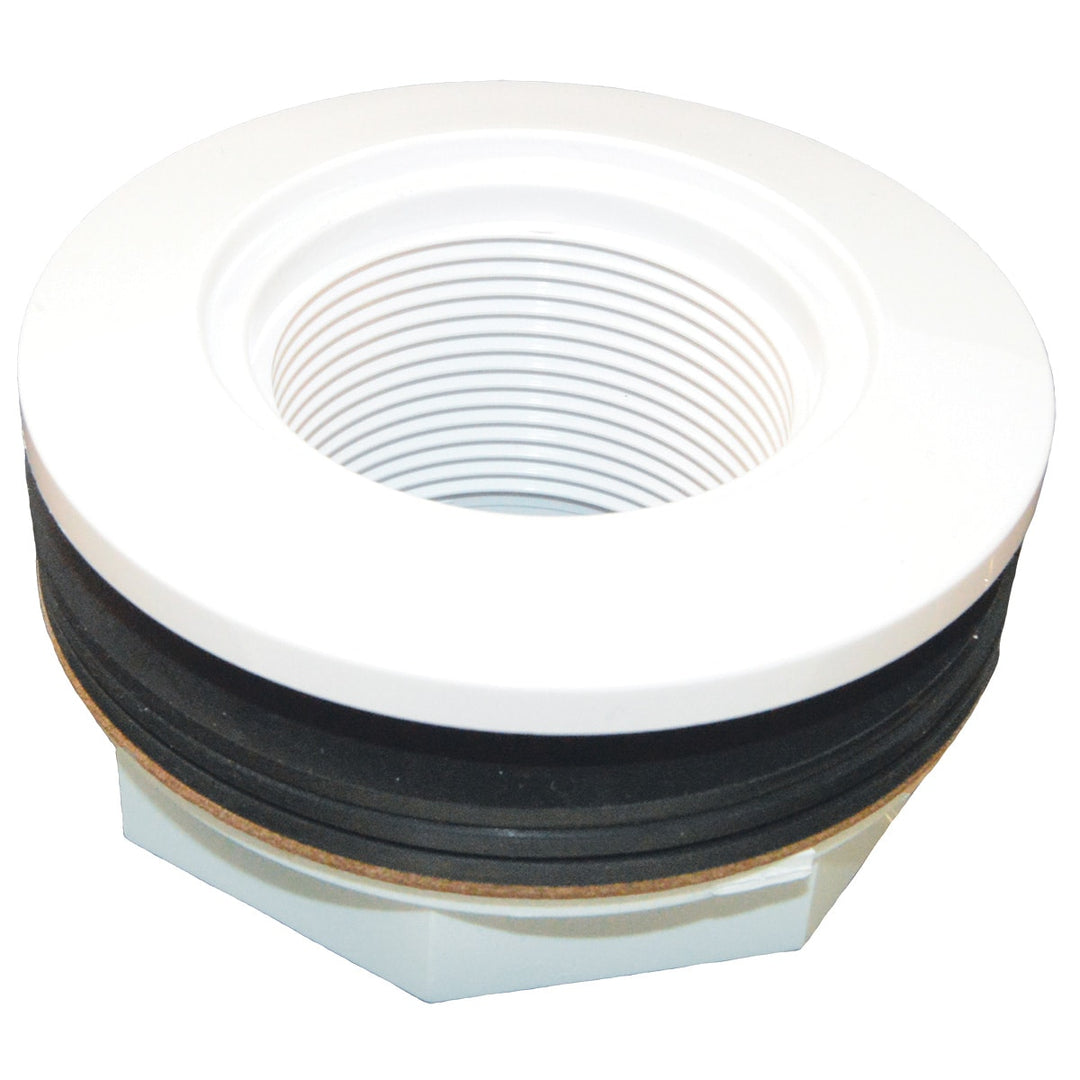 Hayward Inlet Return Wall Fitting, 1-1/2" Socket, Dark Gray, Fiberglass | SP1023DGR