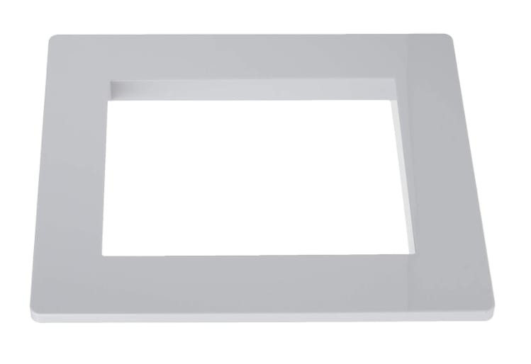 Hayward Auto-Skim Series Skimmer Snap-On Face Plate Cover, Square, White, Vinyl/Fiberglass | SP1084F