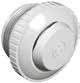 Hayward Hydrosweep Eyeball Inlet Fitting, 1-1/2" MIP, Slotted Opening, White | SP1419A