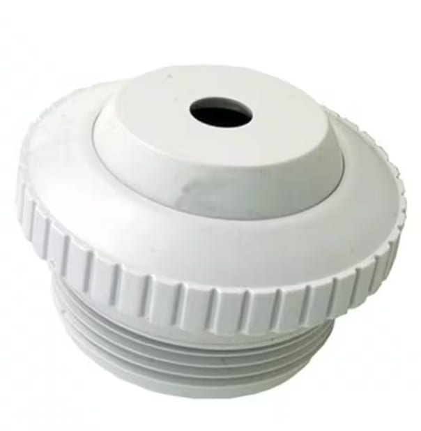 Hayward Hydrostream Eyeball Inlet Fitting, 1-1/2" MIP, 3/8" Eye Opening, White | SP1419B