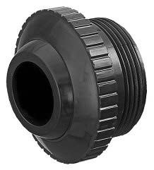 Hayward Hydrostream Eyeball Inlet Fitting, 1-1/2" MIP, 1" Eye Opening, Black | SP1419EBLK