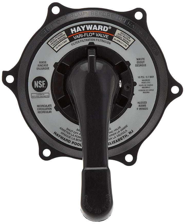 Hayward Key Cover and Handle Assembly for VariFlo Valves SP0710XALL SP0710XR50 SP07121 | SPX0710XBA17