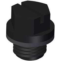 Hayward Pipe Plug with Gasket for Automatic Chlorine and Bromine Feeders CL100 CL200 CL2002S CL220 CL220ABG CL220BR | SPX1700FGV