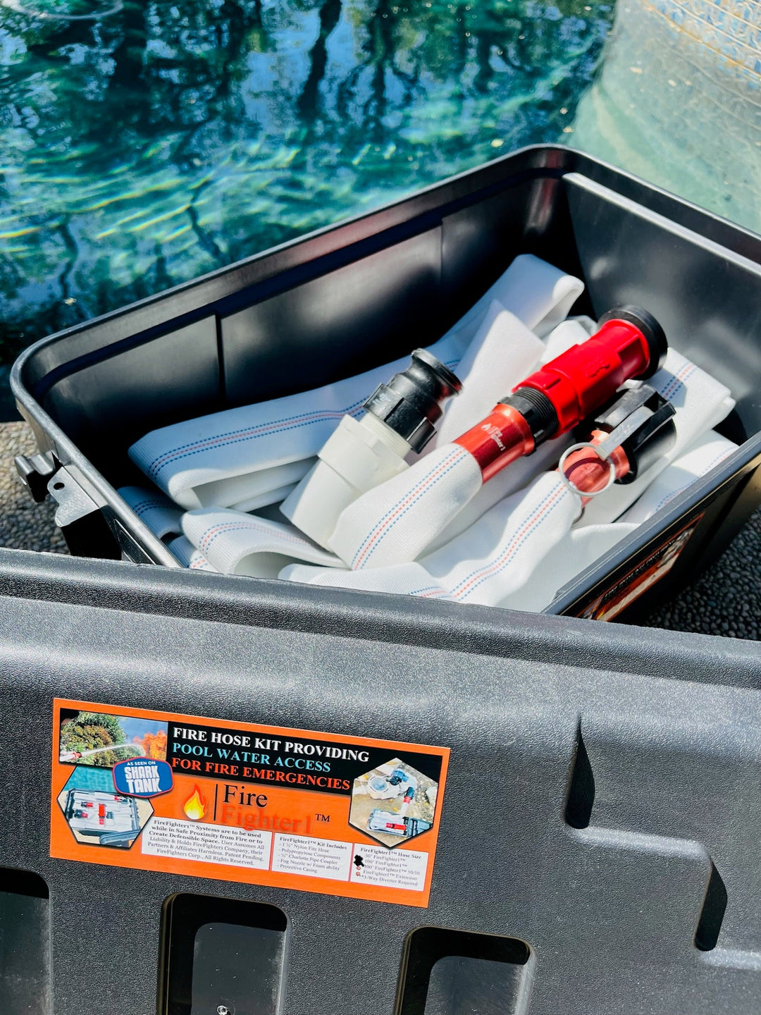 Solid 100ft FireFighter1™ Fire Hose