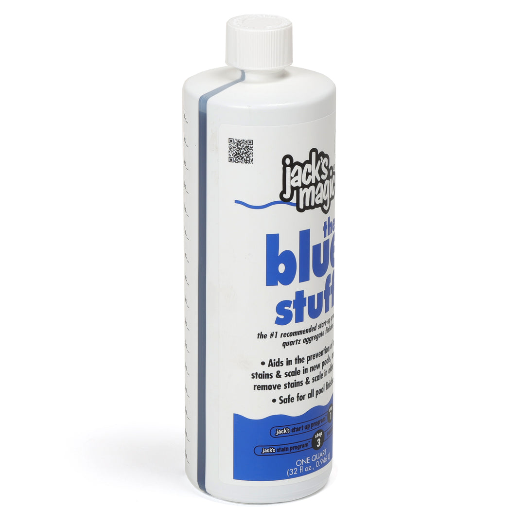 Jacks Magic Blue Stuff Pool Stain Remover, 32 oz | JMBLUE032