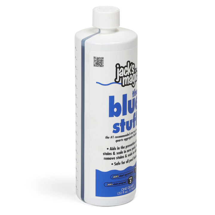 Jacks Magic Blue Stuff Pool Stain Remover, 32 oz | JMBLUE032