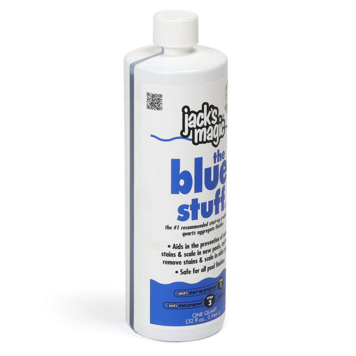 Jacks Magic Blue Stuff Pool Stain Remover, 32 oz | JMBLUE032