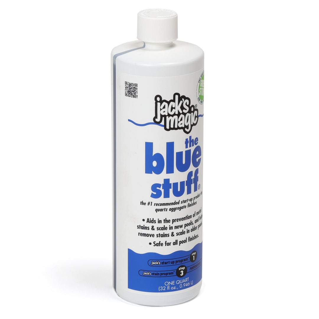 Jacks Magic Blue Stuff Pool Stain Remover, 32 oz | JMBLUE032