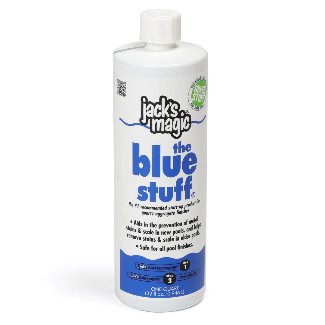 Jacks Magic Blue Stuff Pool Stain Remover, 32 oz | JMBLUE032
