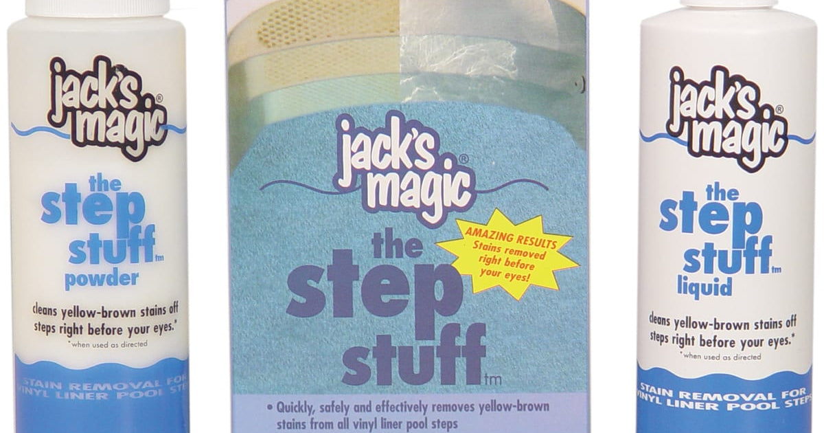 Jack's Magic The Step Stuff 16 oz - Stain Remover for Pool – Poolaroo