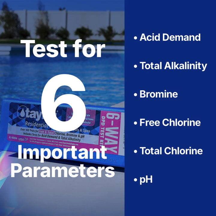 Taylor 6-Way Trouble-Shooter DPD Test Kit | K-1004