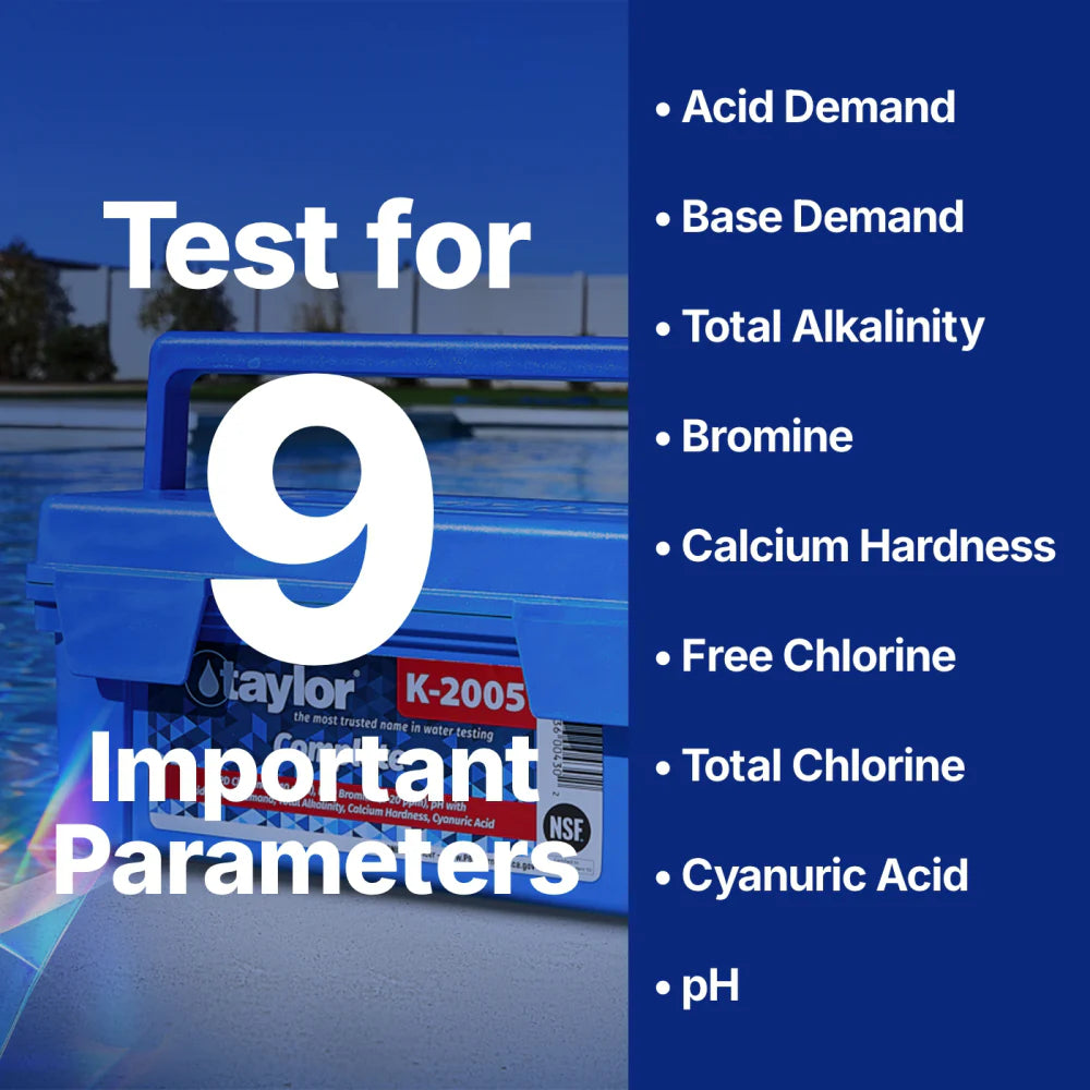 Taylor Complete High-DPD 9-way Professional Test Kit | K-2005