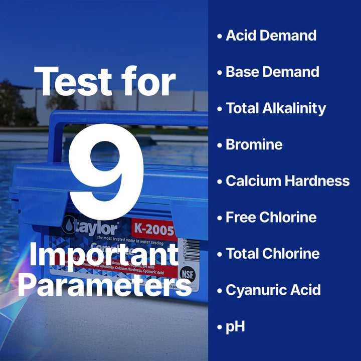 Taylor Complete High-DPD 9-way Professional Test Kit | K-2005