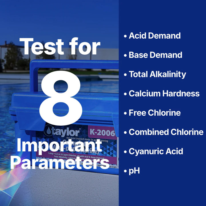 Taylor Complete Test Kit 8-Way FAS-DPD | K-2006