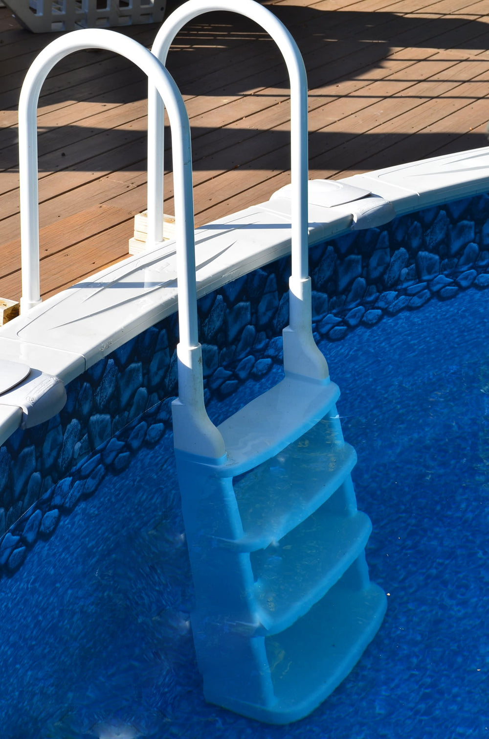 Main Access Easy Incline Deck Ladder, White | 200200
