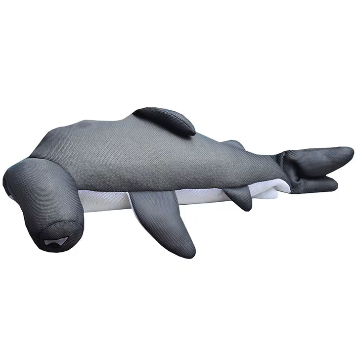 Main Access Seaside Rider Nails Hammer Head Shark Floating Stuffed Animal - Silver | 305591