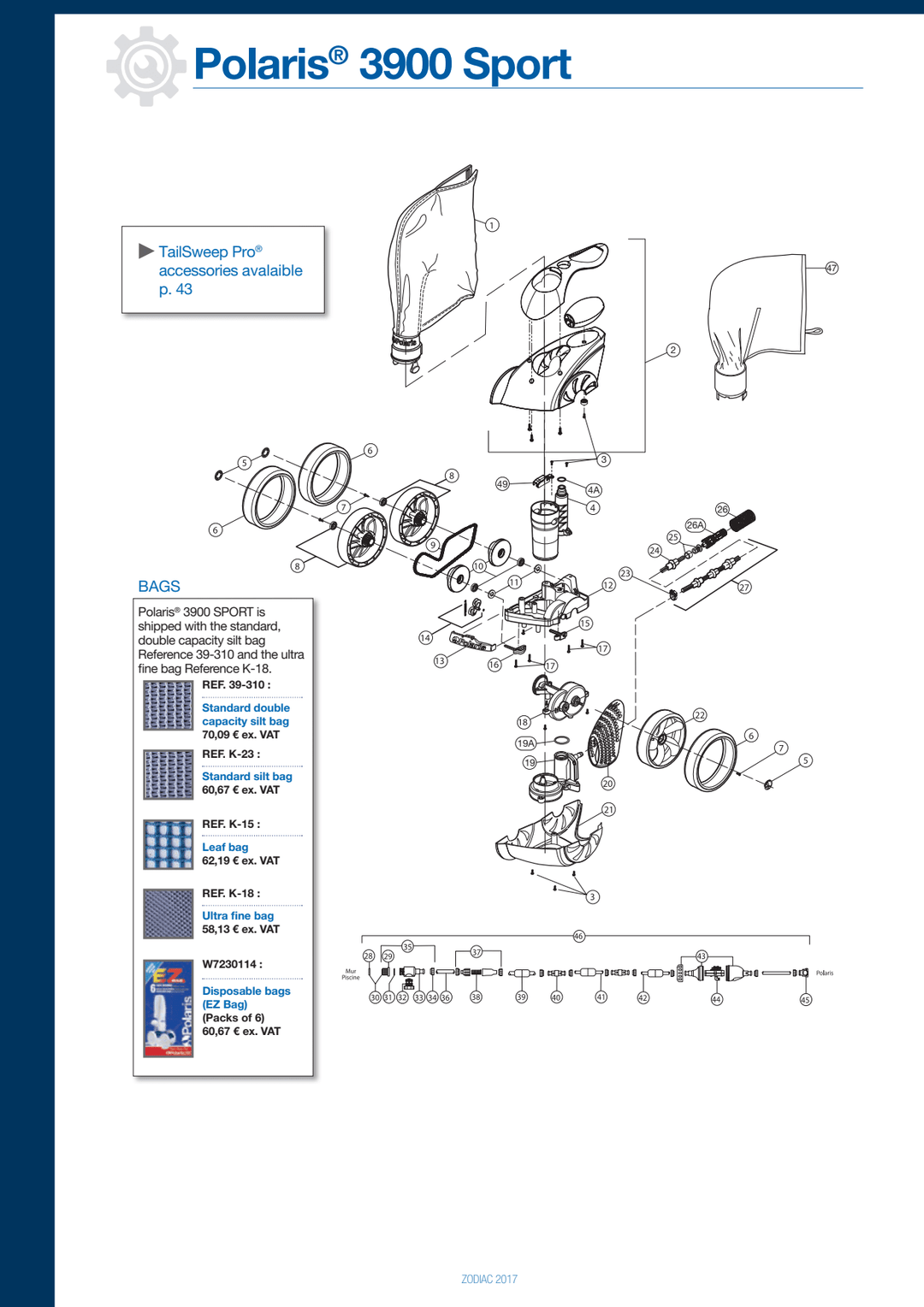 Polaris In-Line Filter Assembly | 48-080