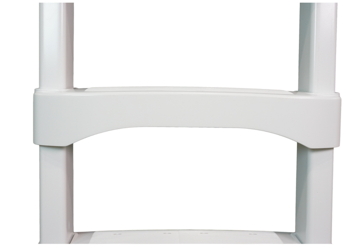 VWC SLD Taupe Ladder, Fits Up to 60" Deck Heights w/ Plastic Handrails | SLD-T