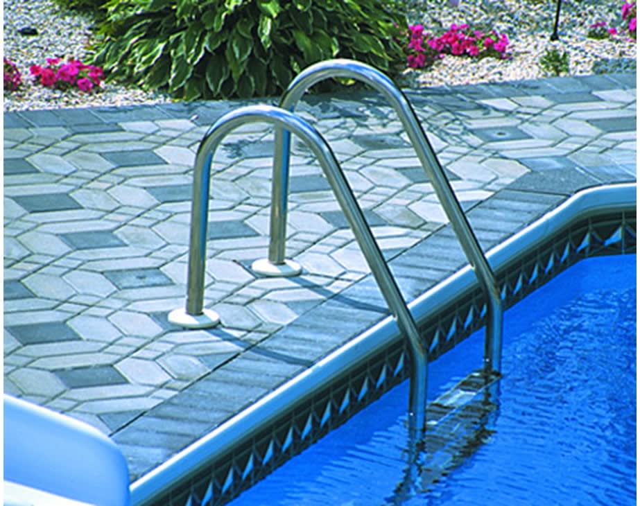 SR Smith 24" Economy 3-Step Pool Ladder w/ Plastic Tread | VLLS-103E