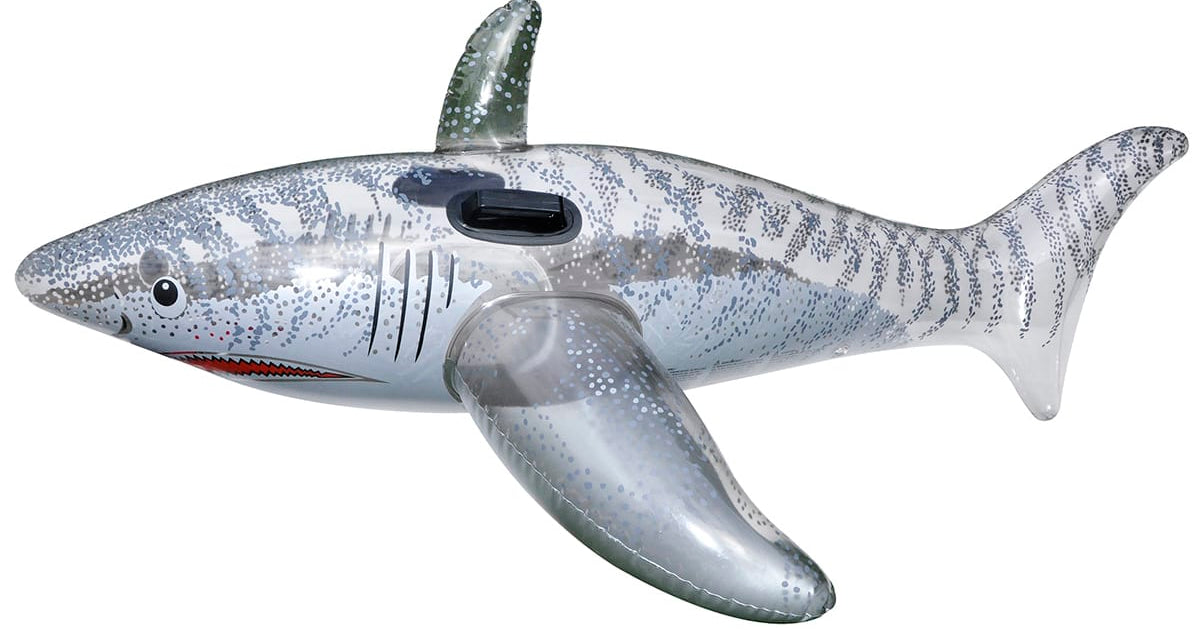 Inflatable Shark Raft Swimline 72