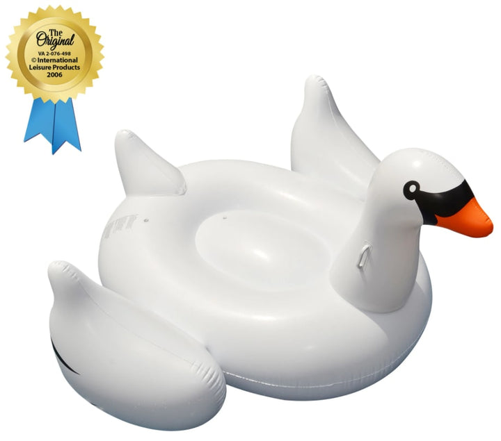 Swimline Original Giant Swan Ride-On Pool Float | 90621