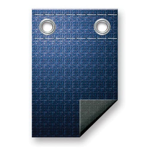 Swimline Deluxe 20' x 40' Rectangle In Ground Winter Pool Cover, 5' Overlap, Blue/Black, 8 Year Warranty | CO82545R