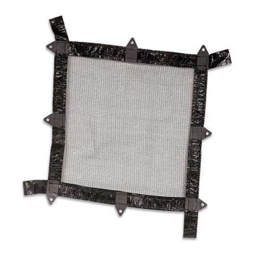 Swimline Leaf Net 18' x 36' Rectangle In Ground Pool Cover, 4' Overlap, Black, 8 Year Warranty | CO91836R