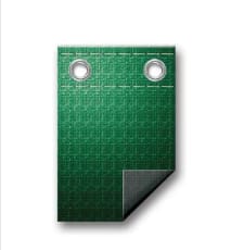Swimline RipStopper 30' Round Above Ground Winter Pool Cover, 4' Overlap, Green/Black, 15 Year Warranty | RIG30