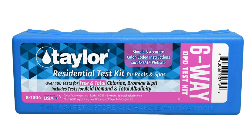 Taylor 6-Way Trouble-Shooter DPD Test Kit | K-1004-6