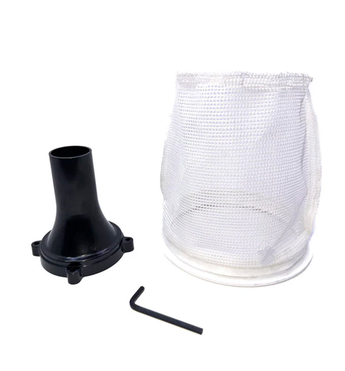 The Pro Bundle with VacDaddy 2.0, Vacuum to Waste Kit, Shallow Water Adapter, 28" Aluminum Adapter Pole, Carry Bag, Gunite Vac Head (with Rigid Handle), and Remote On/Off Switch