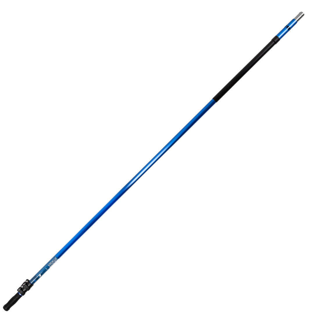 Ultimate Pool Tools Titan Pole - Aluminum/Titanium Swimming Pool Pole 17 ft | 3x17