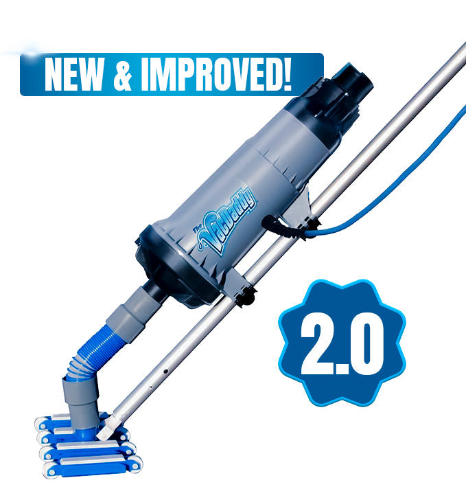 The VacDaddy® Powerful Portable Pool Vacuum 2.0!