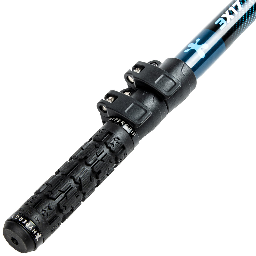 HyperFusion Carbon Fiber Multi-Colored Swimming Pool Pole with High Impact Resistance from 7 to 30 feet