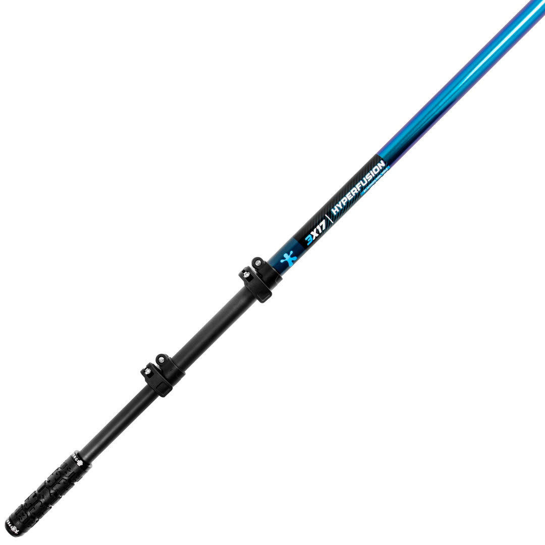 HyperFusion Carbon Fiber Multi-Colored Swimming Pool Pole with High Impact Resistance from 7 to 30 feet