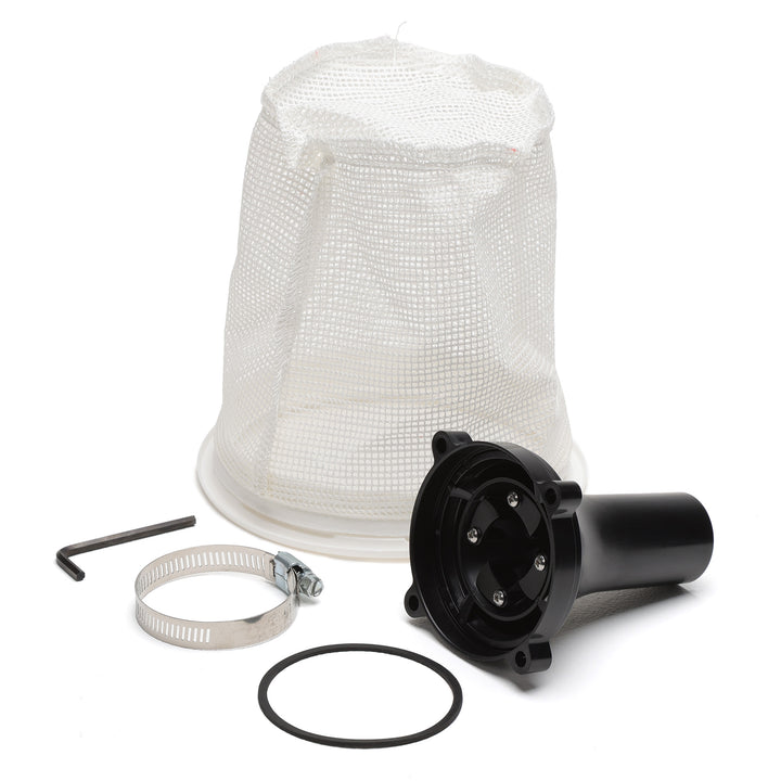 The Pro Bundle with VacDaddy 2.0, Vacuum to Waste Kit, Shallow Water Adapter, 28" Aluminum Adapter Pole, Carry Bag, Gunite Vac Head (with Rigid Handle), and Remote On/Off Switch