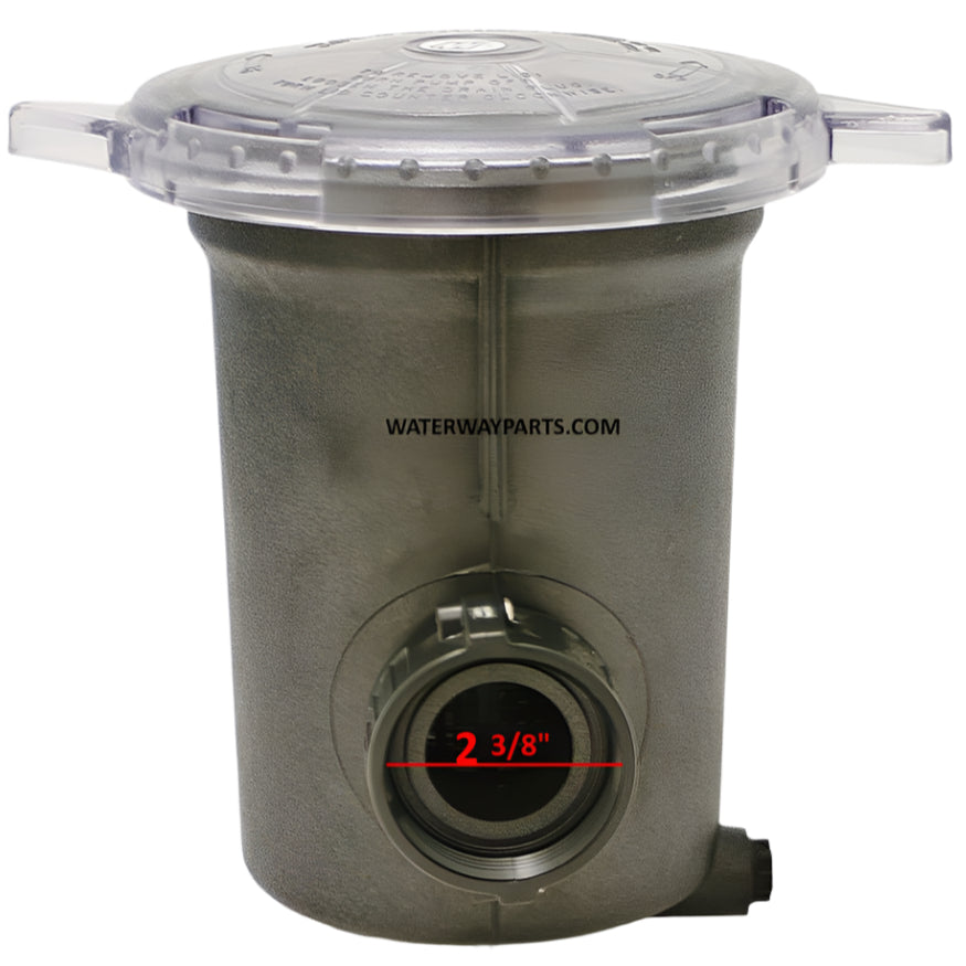 Waterway 6" Pump Trap Assembly, 1.5" x 1.5" | 310-5400