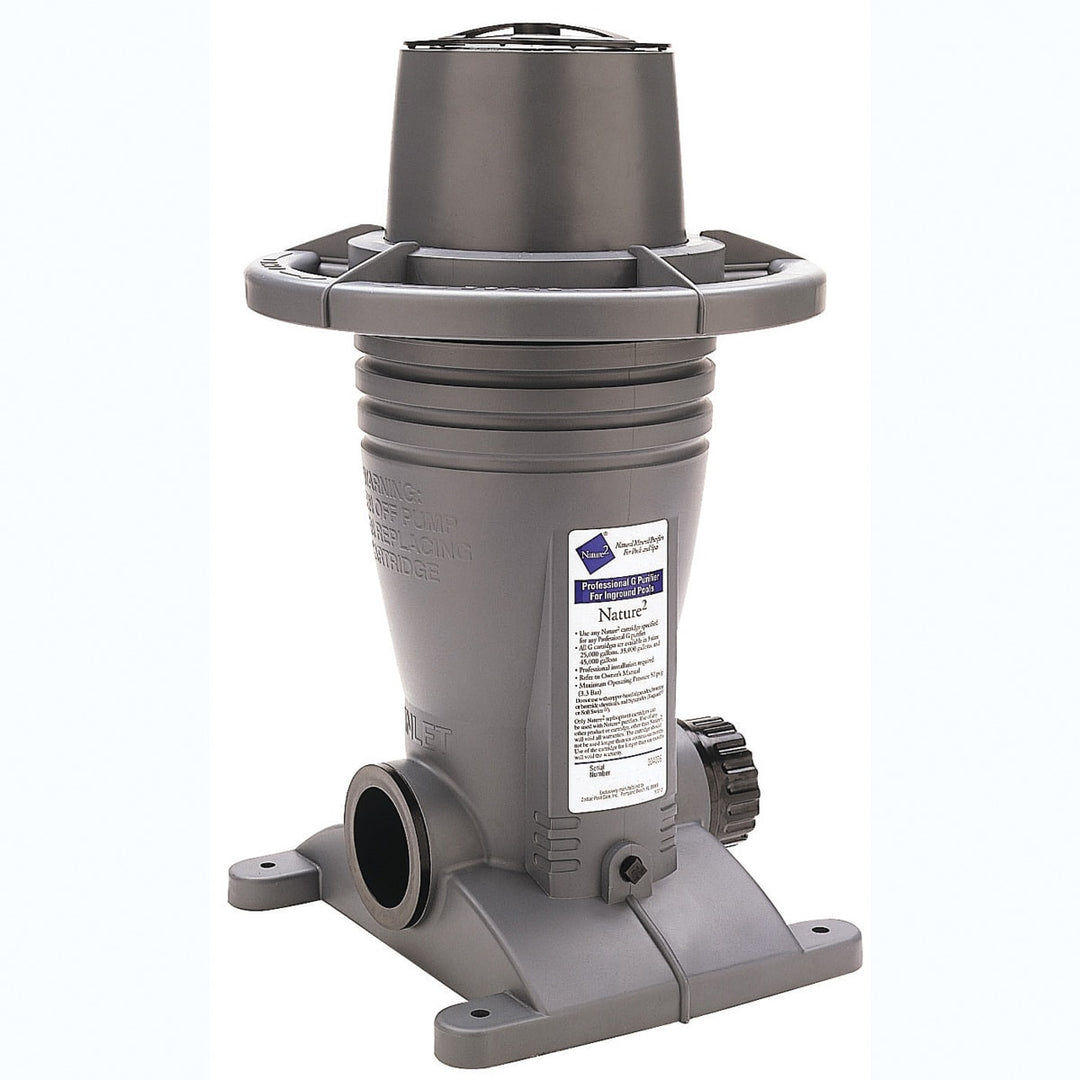 Nature2 Professional G In-Ground Mineral Sanitizer Vessel 2.0, Requires 'G' Minerals Cartridge Replacement, Sold Separately | W25904