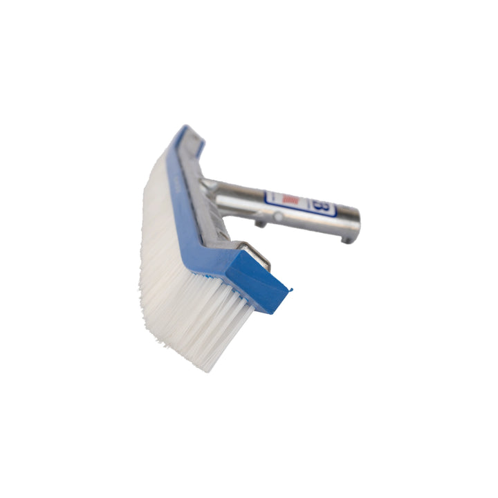 A&amp;B Brush Curved Standard Wall White PVC Bristle, 18" | 3010